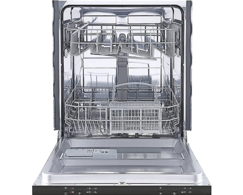 Vnútorný pohľad na umývačku riadu s košmi na riad