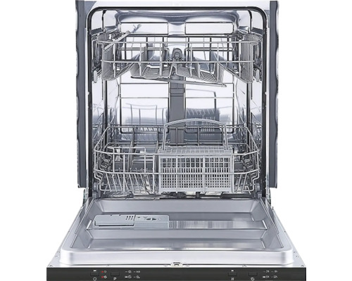 Otvorená umývačka riadu s košmi na riad