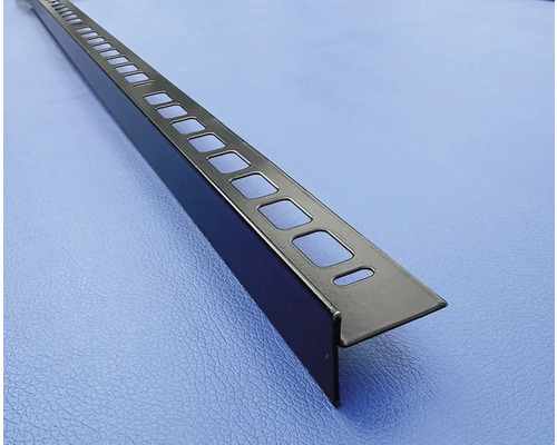 Nerezový dlaždicový profil s výrezmi