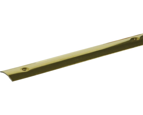 Prechodová lišta PROFIL METAL-FIX 02 FERRO MESSING 830x30x4 mm Prechodový profil z kovu s upevňovacími otvormi