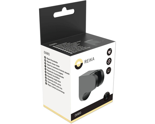 Magnetický držiak sprchy Reika Ovaro v balení