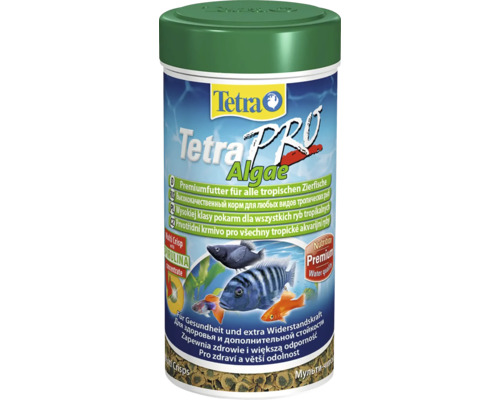 Krmivo pre ryby Tetra Pro Algae Crisps 250 ml