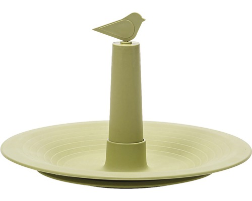 Napájadlo pre vtáky Finch plastové 32x22 cm olivové