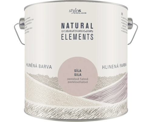 StyleColor NATURAL ELEMENTS ílovej farby bez konzervantov 2,5 l Sila