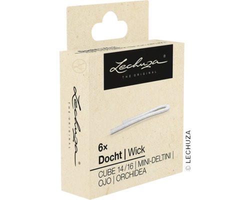 Lechuza Súprava knôtov pre kvetináče, 6 kusov