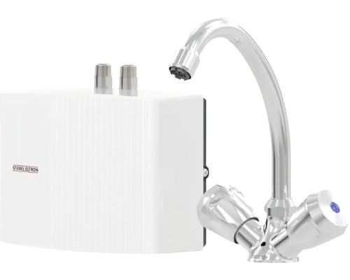 Prietokový ohrievač s kohútikom