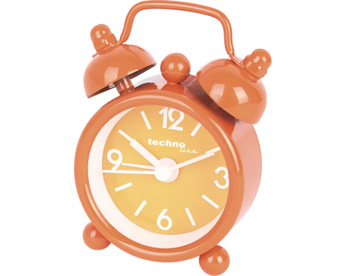 Analógový budík so zvončekmi od spoločnosti Techno Line