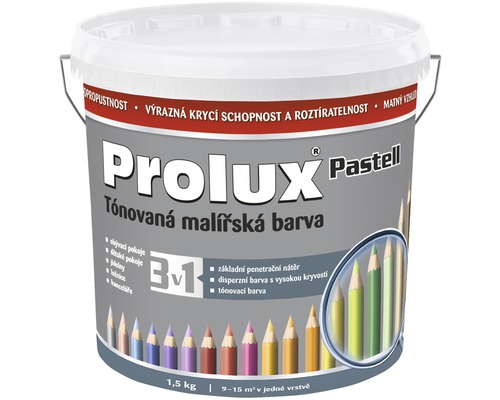 Prolux tónovaná farba 0167, sivá betónová, 1,5 kg