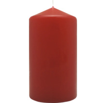 Červená stĺpová sviečka