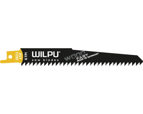 Pílový list Wilpu na drevo, dĺžka 15 centimetrov