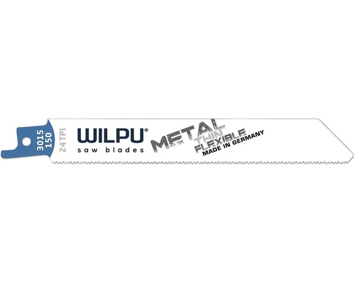 Pílový list na kov Wilpu, flexibilný, 150 milimetrov