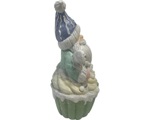 Dekoratívny Santa Claus s čiapkou ako vianočná dekorácia