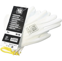 Päť maliarskych rukavíc veľkosti 10 alebo XL