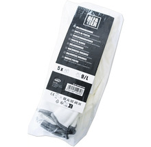 Balenie piatich párov maliarskych rukavíc veľkosti L