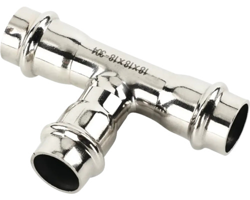 Nerezová T-kus tvarovka 18x18x18 milimetrov