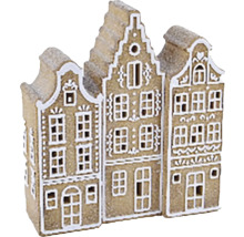 Dekoratívna skupina domov, vianočná dekorácia