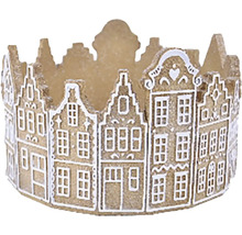 Sviečka vo forme radu domov