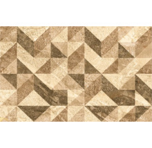 Dekoratívna dlaždica s geometrickým vzorom trojuholníkov