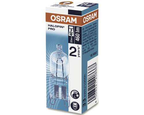 Halogénová žiarovka Osram Halopin Pro v obale produktu