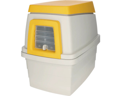 Domček pre králiky Bunny Base set Mačacia toaleta s krytom a vstupným otvorom