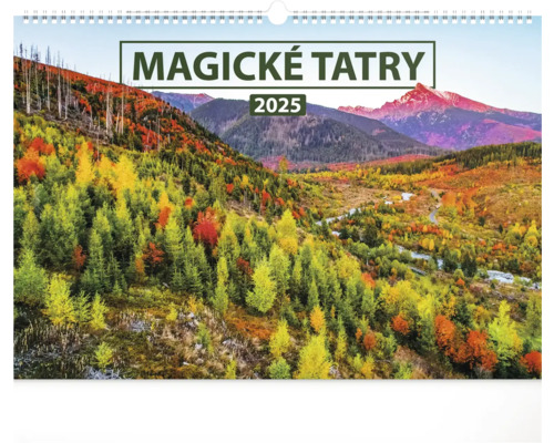 Nástenný kalendár Magické Tatry 2025