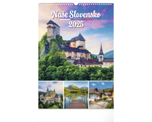 Nástenný kalendár Naše Slovensko 2025