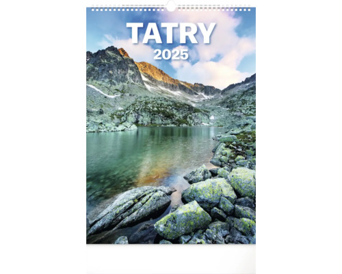 Nástenný kalendár Tatry 2025