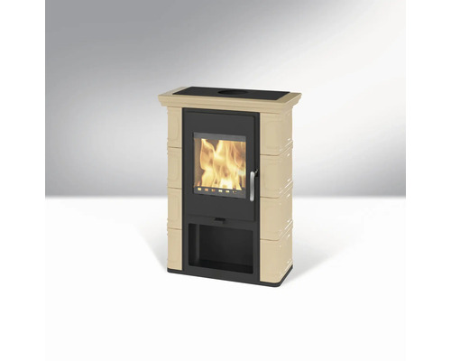 Krbové kachle s ohniskom a priestorom na drevo