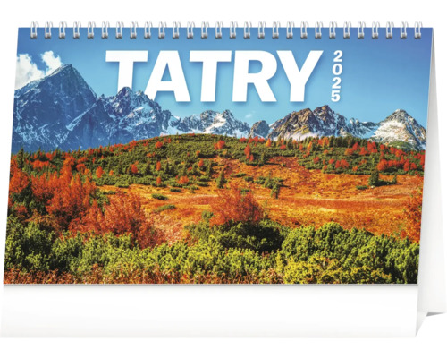 Stolový kalendár Tatry 2025