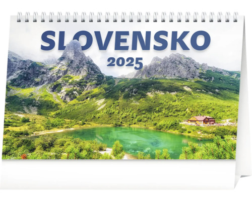 Stolový kalendár Slovensko 2025