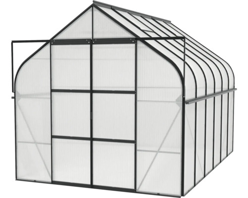 Skleník s otvorenými dverami