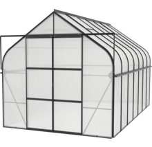 Skleník Vitavia Diana 11500 polykarbonát 4 mm 264x445 cm zelený