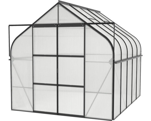 Skleník s otvorenými dverami