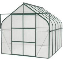 Skleník Vitavia Diana 8300 polykarbonát 4 mm 264x321 cm zelený