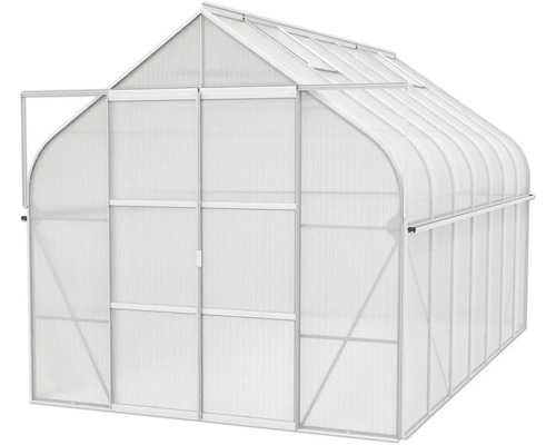 Skleník s otvorenými dverami