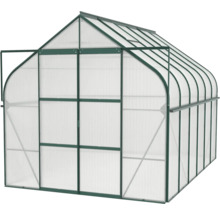 Skleník Vitavia Diana 9900 polykarbonát 4 mm 264x383 cm zelený