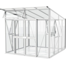 Skleník Vitavia Aphrodite 7800 kombinácia skla a polykarbonátu 275x270 cm hliník