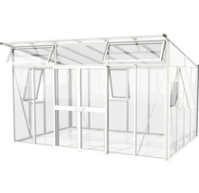 Skleník Vitavia Aphrodite 11500 kombinácia skla a polykarbonátu 275x396 cm biely