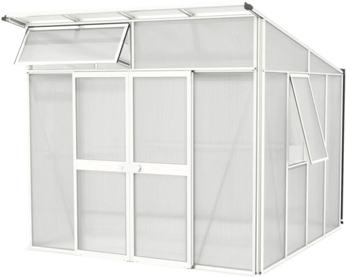 Skleník s oknom na záhradníctvo