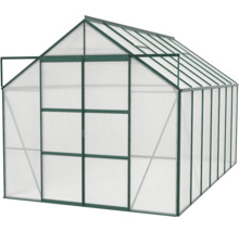 Skleník Vitavia Uranus 11500 polykarbonát 6 mm 257x445 cm zelený