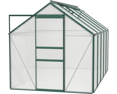 Skleník s otvorenými dverami