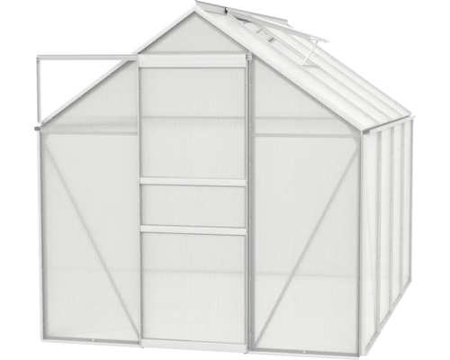 Skleník s otvorenými dverami