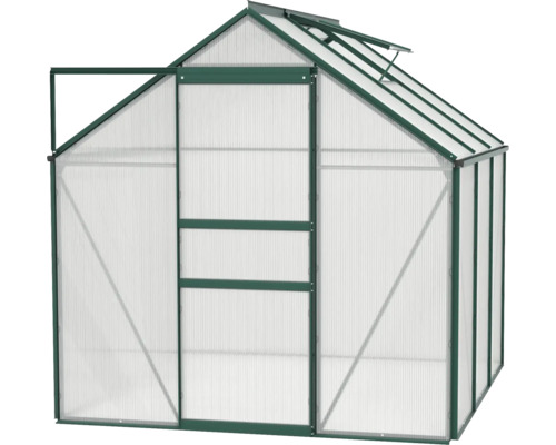 Skleník s otvorenými dverami