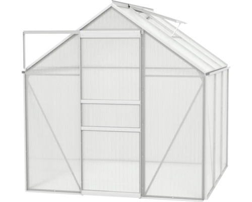 Skleník s otvorenými dverami