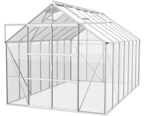 Skleník s otvorenými dverami