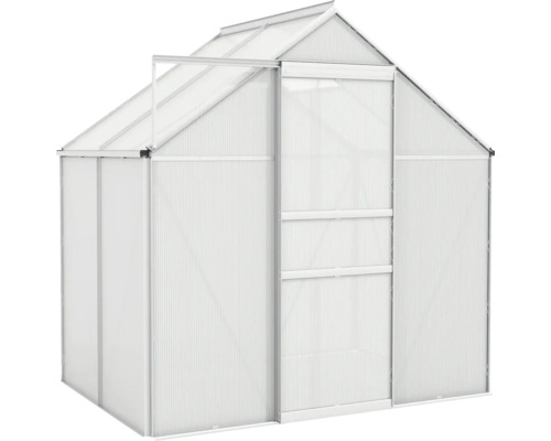 Skleník s posuvnými dverami