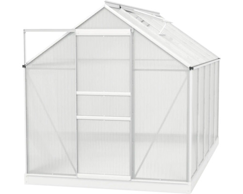 Skleník s otvorenými dverami