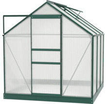 Skleník Vitavia Planet 3800 polykarbonát 6 mm 195x195 cm zelený