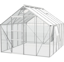 Skleník Vitavia Meridian 1 8300 sklenený 3 mm 257x321 cm hliník