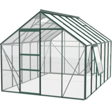 Skleník Vitavia Meridian 1 9900 sklenený 3 mm 257x383 cm zelený
